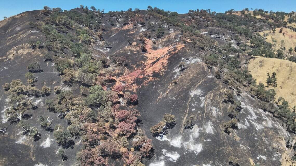 Putah Fire in Yolo County is 95% contained as firefighters begin land repairs