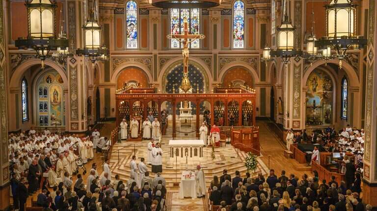 Bishop Francis Quinn’s funeral Mass in photos