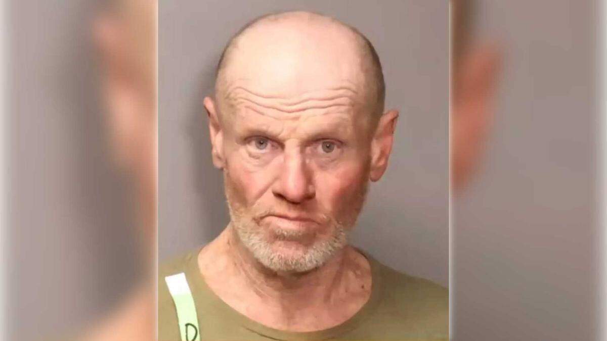 Brian Mattson appears in a booking photo following his second arrest on Saturday, May 2, 2026, in connection with two misdemeanor trespassing charges. He remains on a probation hold in the Sacramento County Main Jail.