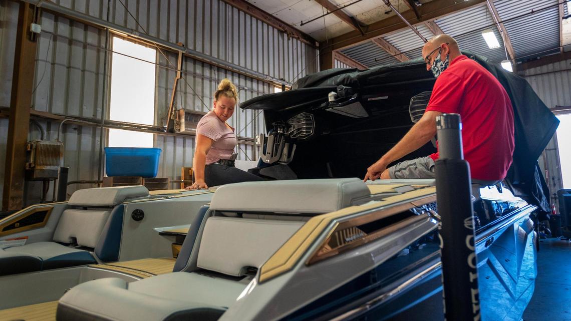 Boat and RV dealers are busier than ever, as pandemic prompts new kinds of recreation
