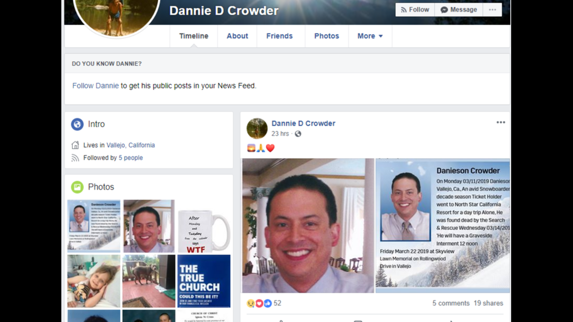 Snowboarder from Vallejo found dead at Tahoe ski resort