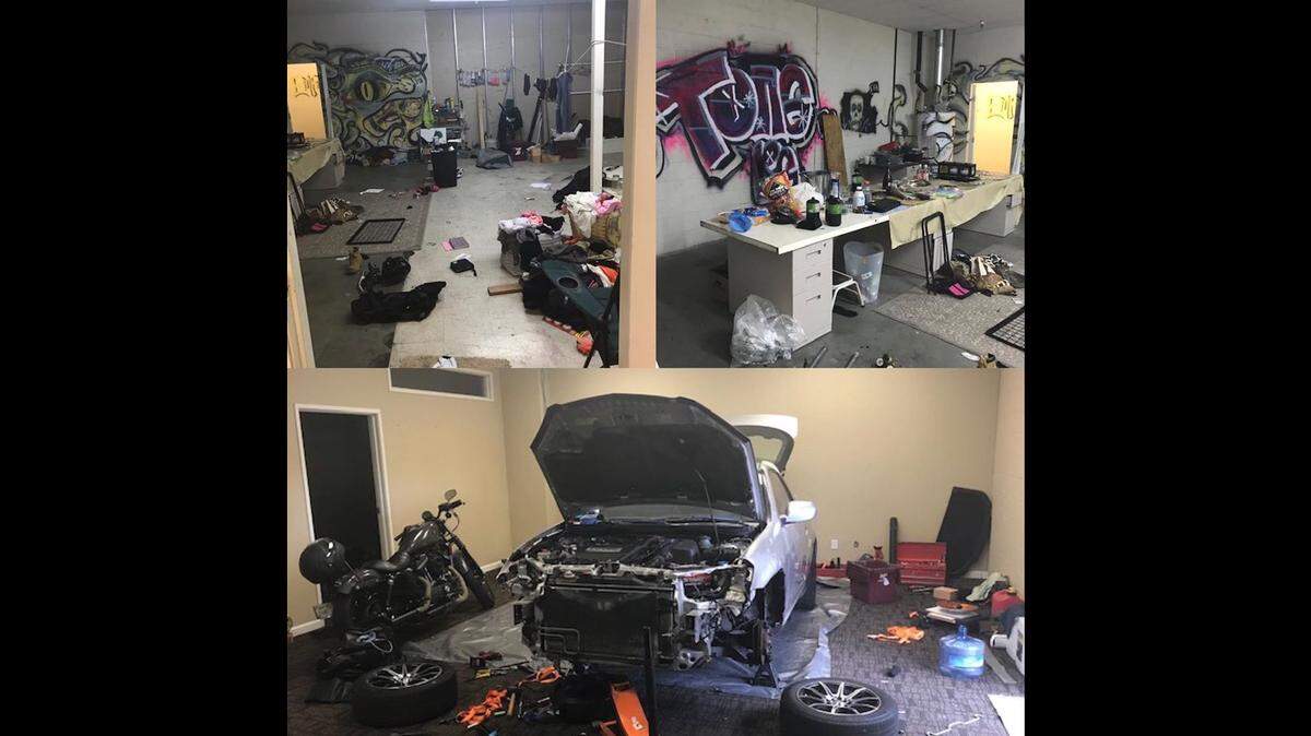 Three men were arrested in Roseville earlier this week after a maintenance worker found them squatting inside an empty building. Deputies arrested them on suspicion of burglary and vandalism.