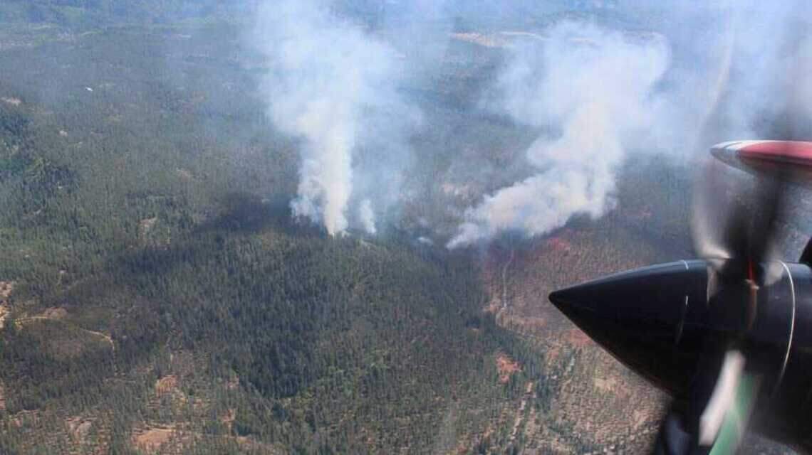 Wildfire near Sugar Pine Reservoir 75 percent contained after growing to 65 acres