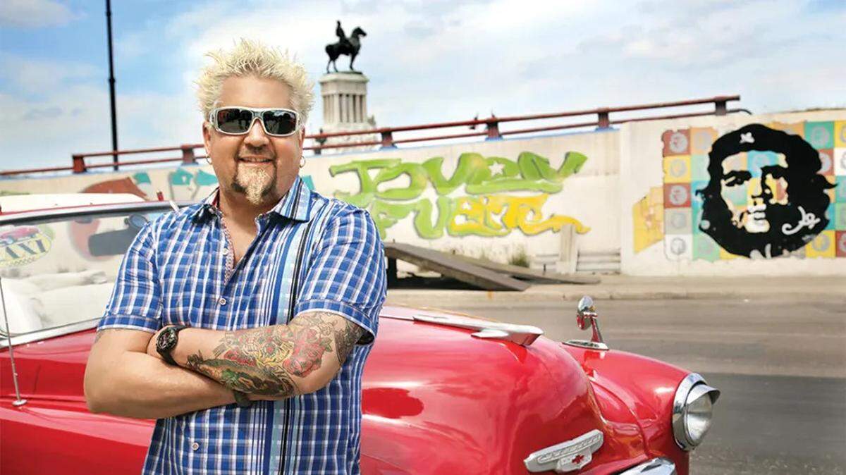 Television presenter Guy Fieri.