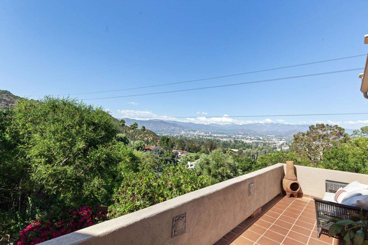 Views from the Lowry Estate in Los Angeles.