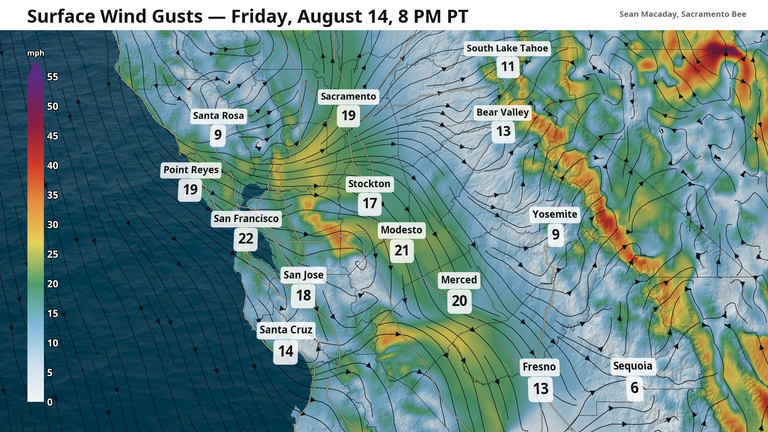 Strong Delta breeze returns in Sacramento and Modesto — how cool will it get?