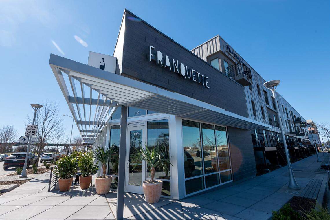 French cafe and bistro Franquette, on Bridge Street in West Sacramento, is one of several restaurants near Sutter Health Park poised to attract baseball fans.