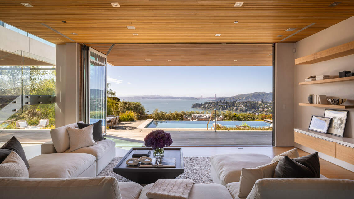 This Bay Area peninsula’s priciest listing seems to hover over San Francisco Bay