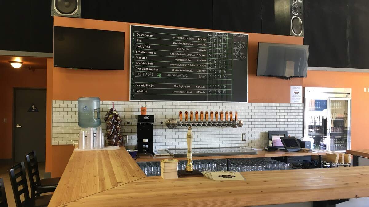 Ol' Republic Brewery's taproom in Rancho Cordova, the first branch stemming from its Nevada City brewery, is at 11151 Trade Center Dr., Suite 104 near the intersection of Folsom and Sunrise boulevards.
