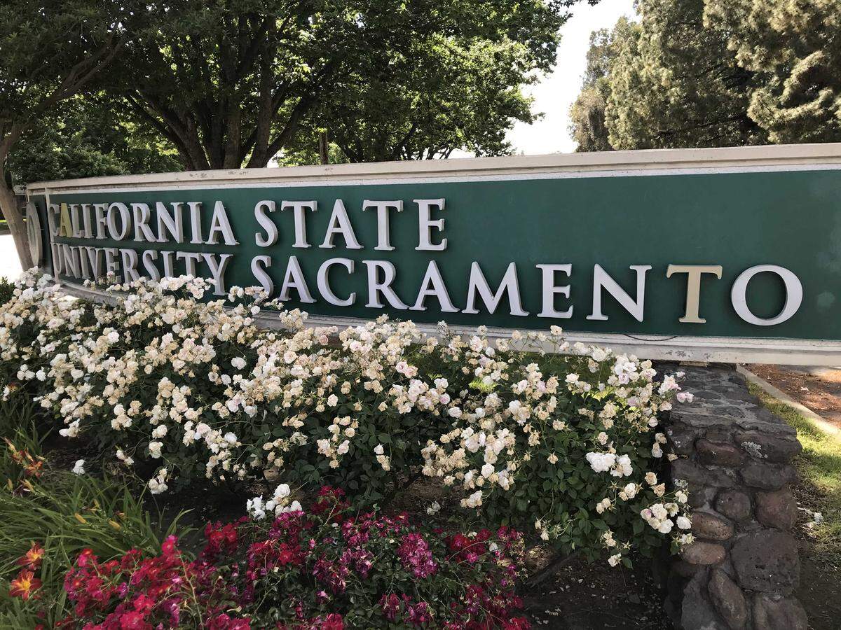 California State University, Sacramento campus on Tuesday May 12, 2020, in Sacramento, California.