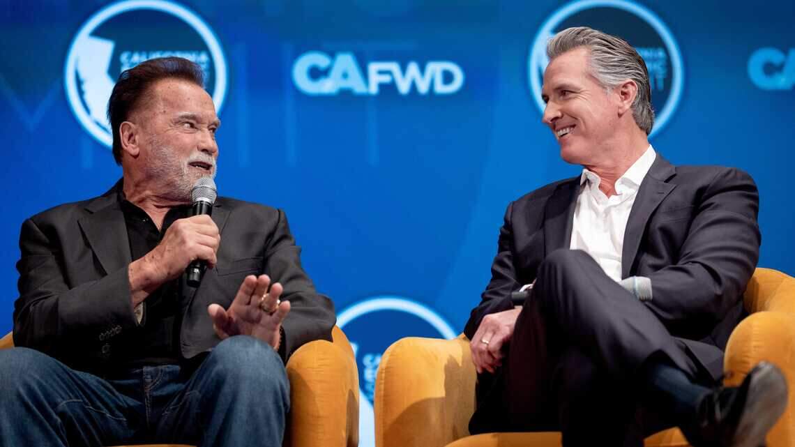 Gov. Gavin Newsom picks up Schwarzenegger support ahead of New Hampshire trip