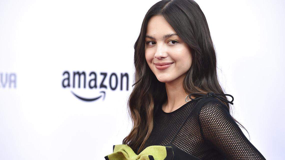 Olivia Rodrigo arrives at the Variety 2021 Music Hitmakers Brunch at City Market Social on Saturday, Dec. 4, 2021, in Los Angeles.