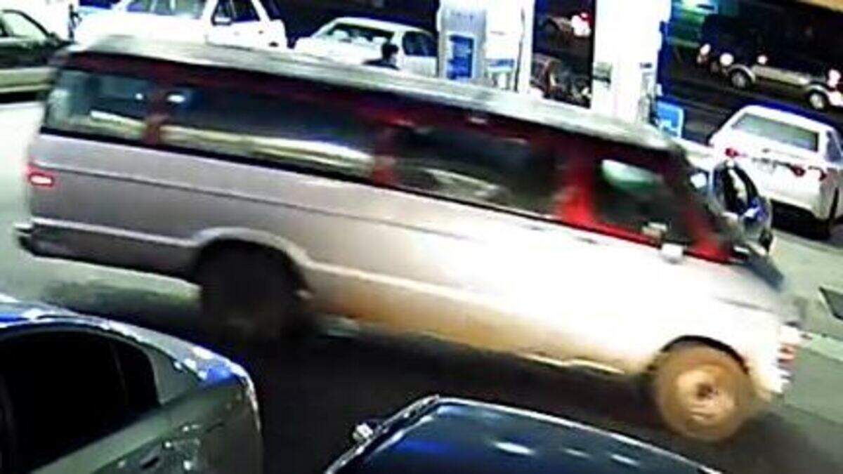 A van sought in connection with a hit-and-run that left a 34-year-old Sacramento woman with life-threatening injuries. The incident happened around 6:40 p.m. Dec. 23, 2020, at the ARCO gas station at Howe and El Camino avenues.