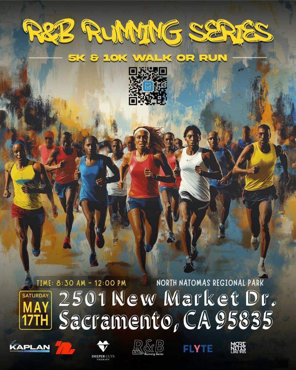 R&B Running Series to host its inaugural event in Sacramento on May 17, 2025.