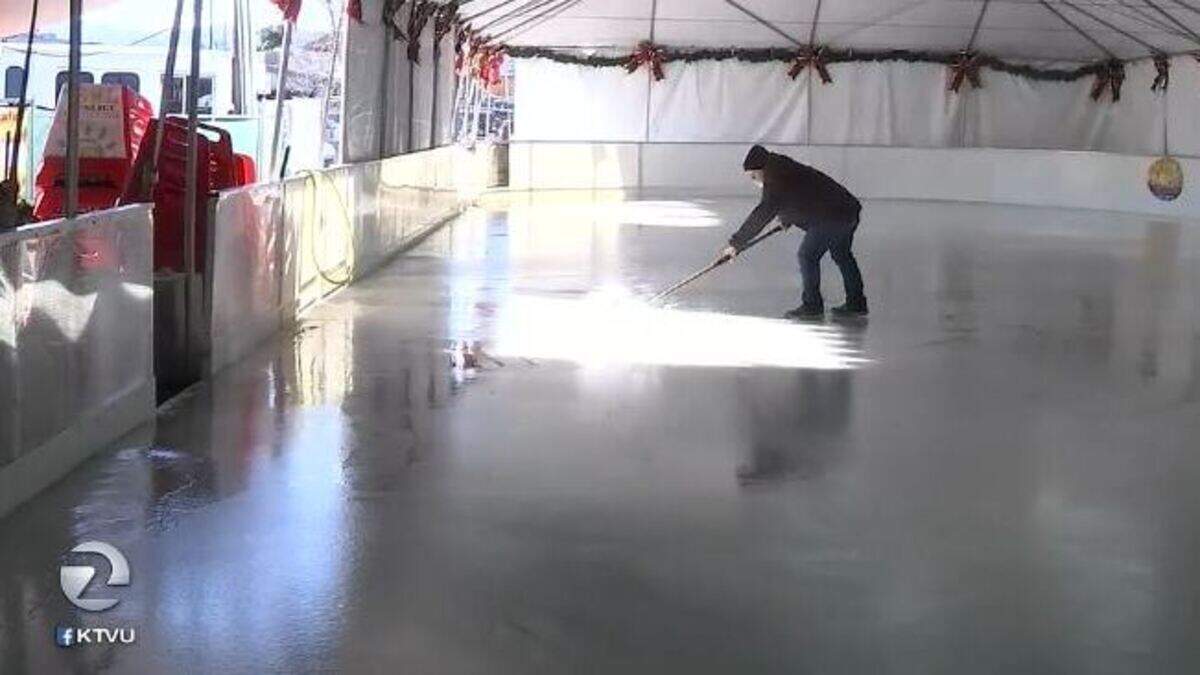 Brentwood on Ice has reopened after vandals tampered with valves over the weekend, melting the ice and costing the San Francisco Bay Area rink up to $35,000, California police say.