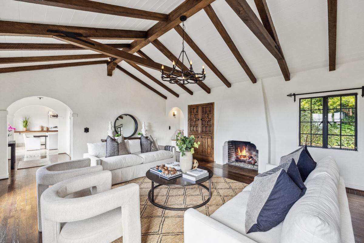 The 2,755-square-foot house has four bedrooms.