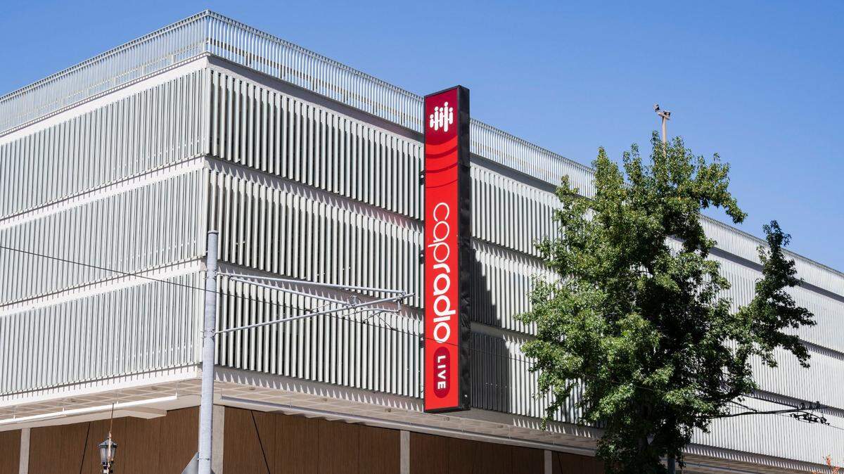 Capital Public Radio’s new performance space, CapRadio Live, at the corner of Eighth and J streets in downtown Sacramento is pictured on Wednesday, Sept. 6, 2023. The station has not yet moved from its offices at Sacramento State.