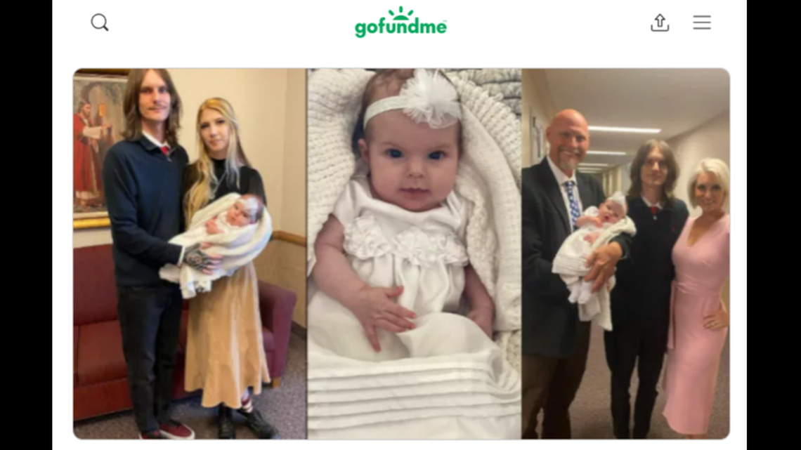 The son and 1-year-old granddaughter of an Arizona sheriff died in a car crash, authorities said. 