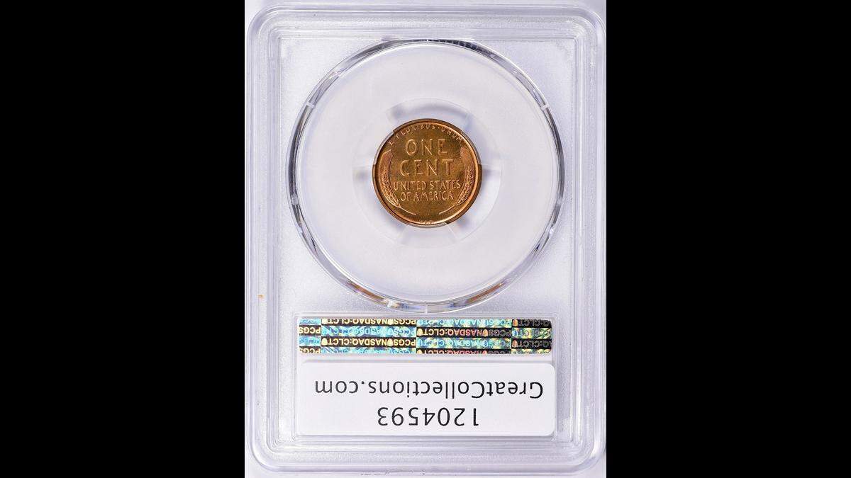 The 1909 Lincoln Penny’s composition is .950 copper, .050 tin and zinc with a mintage of 1,194 and designed by Victor D. Brenner.