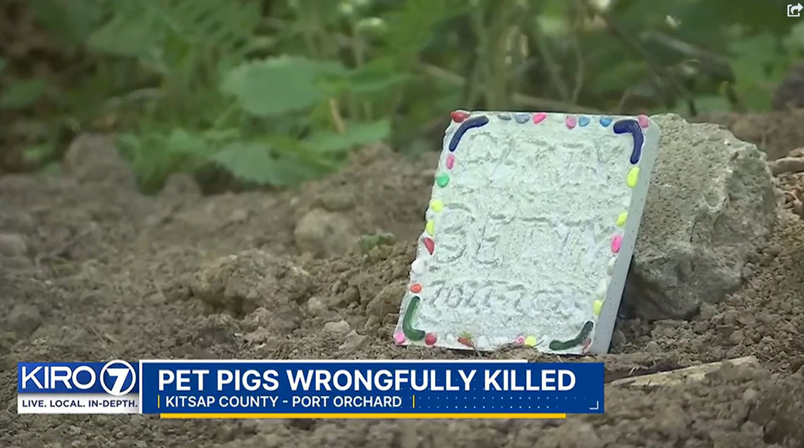 The headstone for Betty and Patty.