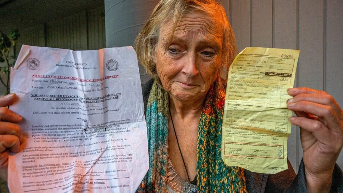 Sacramento quietly ramped up criminal citations to homeless people. ‘I can’t afford to pay it’