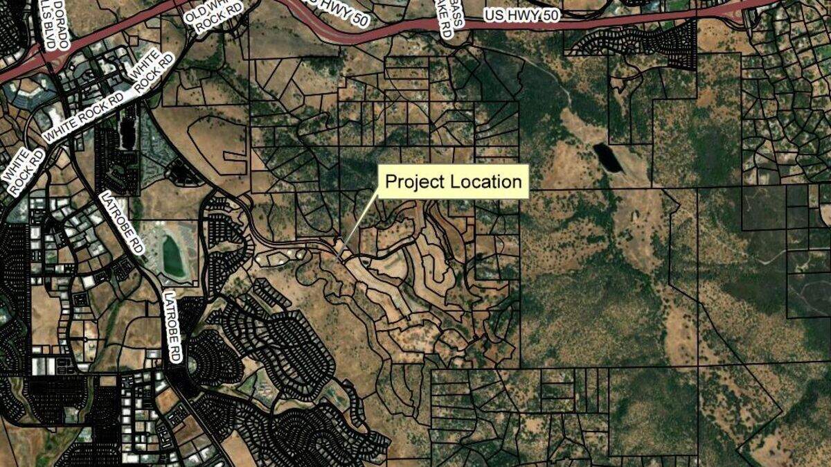 A new subdivision is under construction in El Dorado Hills, Calif., near the corner of Valley View and Blackstone parkways.