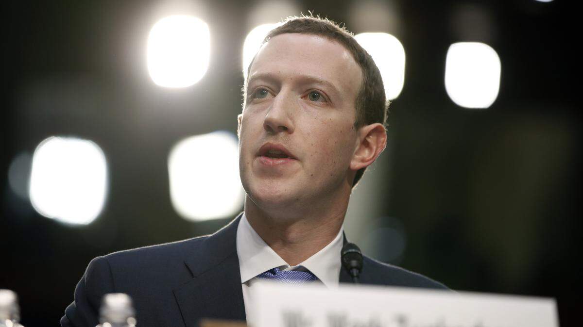 Facebook CEO Mark Zuckerberg testifies before Congress on April 10 about the use of Facebook data to target American voters in the 2016 election.