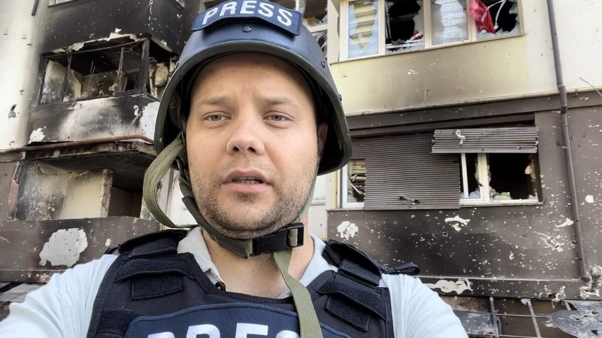 Slavic Sacramento editor Ruslan Gurzhiy in Ukraine