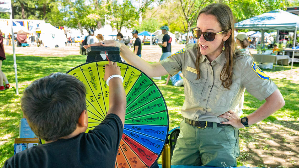 Sacramento celebrates Earth Day with live bats, salmon life cycle and composting