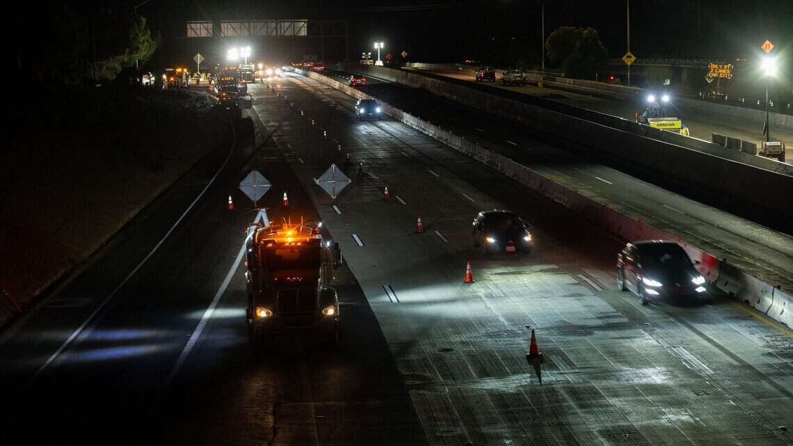 Fix 50 road work continues as busy Sacramento freeway on-ramp closing for 11 days
