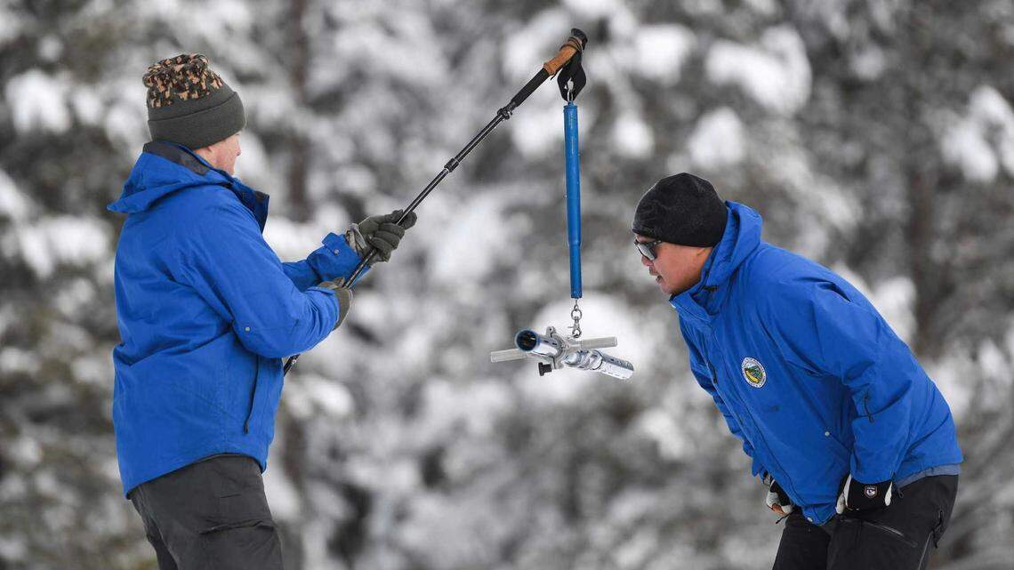 California snow survey finds ‘terrific’ start to season. Why drought concerns persist 
