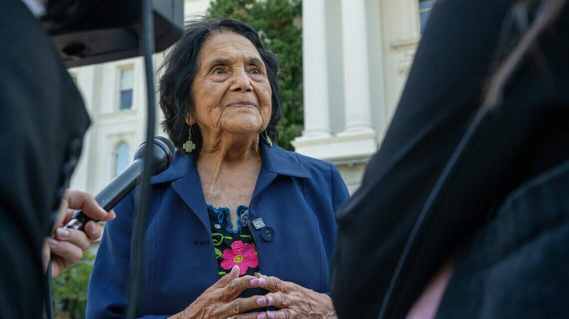 Dolores Huerta, other activists urge lawmakers to avert CalFresh ‘hunger crisis’