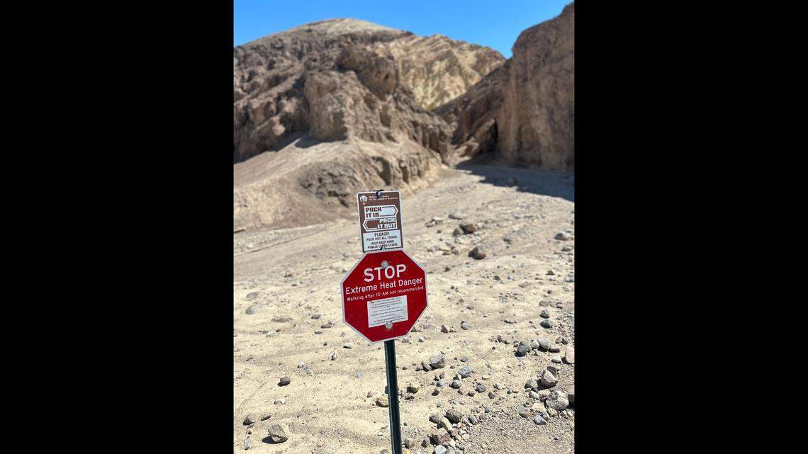A 71-year-old hiker died at Death Valley National Park on July 18 when temperatures reached 121 degrees, officials said.