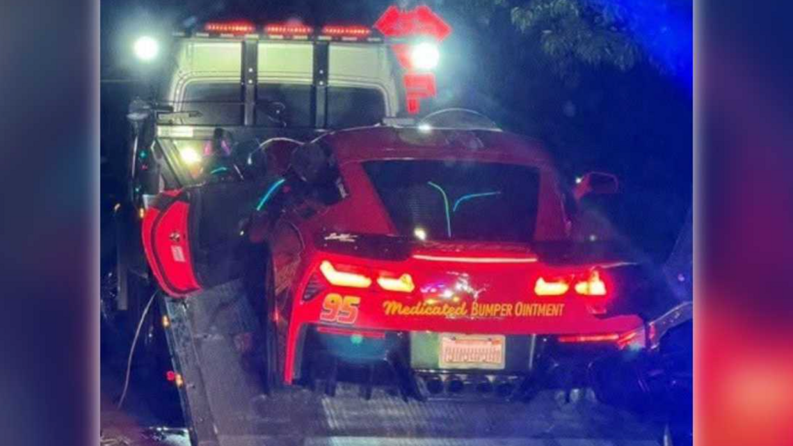 Lightning McQueen lookalike towed after Elk Grove car meet ends in fight