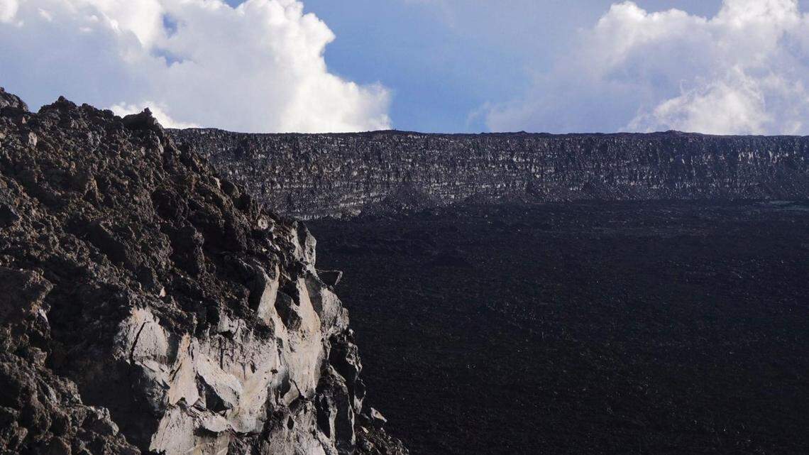 A swarm of at least 50 small-magnitude earthquakes rattled the Mauna Loa volcano on the Big Island in Hawaii, the U.S. Geological Survey reports. 