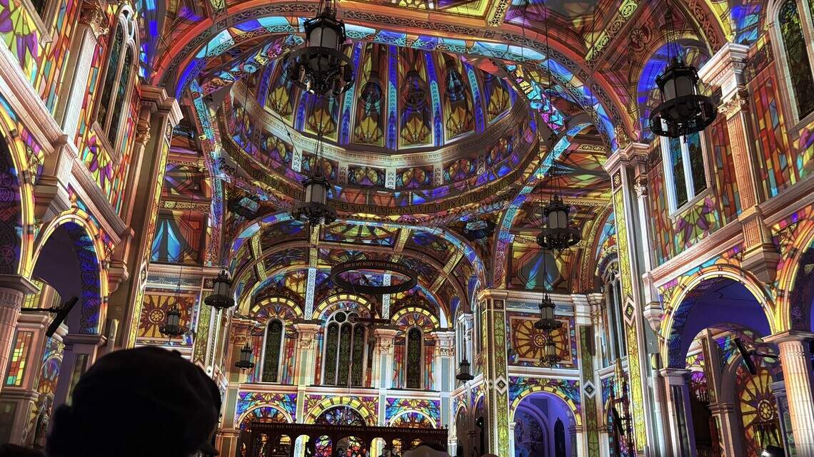Luminiscence lights up Sacramento cathedral. Here’s what the experience is like