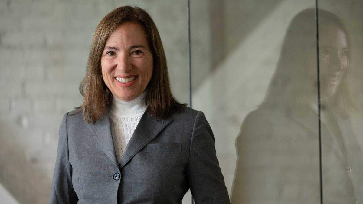 Lt. Gov. Eleni Kounalakis, photographed at The Sacramento Bee’s office in 2022, announced her bid to succeed Gov. Gavin Newsom in the 2026 election. Kounalakis spent last week as acting governor while Newsom was in China.