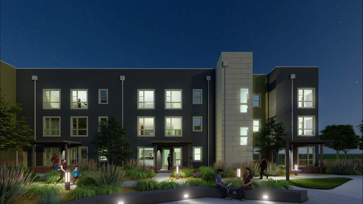 A developer is working to build 269 units of market-rate rental apartments in North Sacramento’s Woodlake neighborhood on vacant lots.