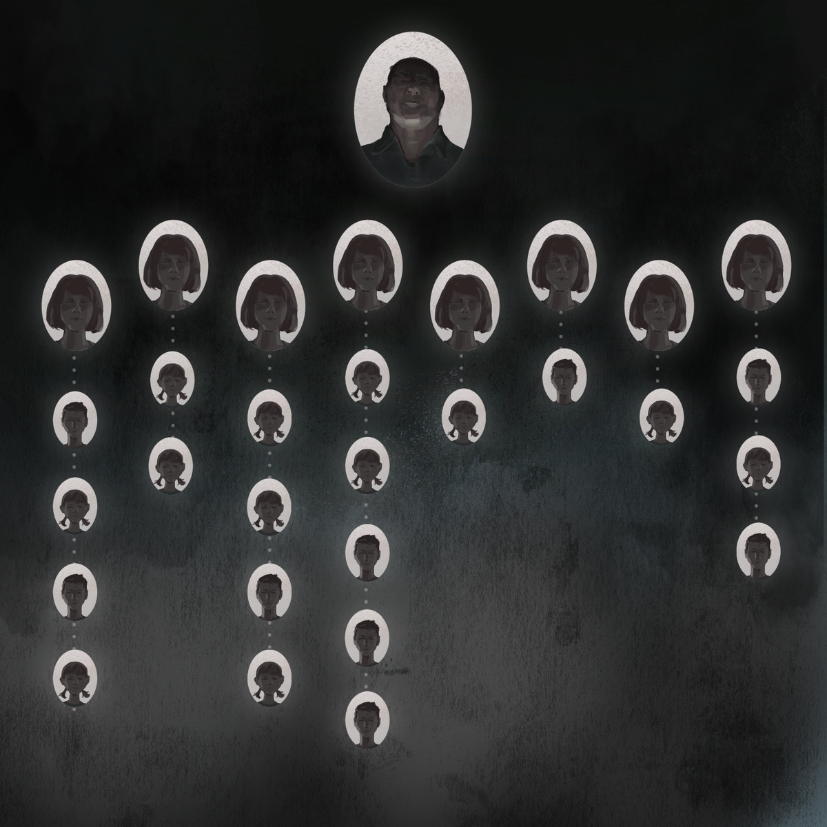 Norm Master has 21 biological children with his eight “spiritual wives.”