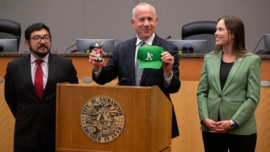 Sacramento Mayor Darrell Steinberg calls A’s move to capital region ‘the stuff of dreams’