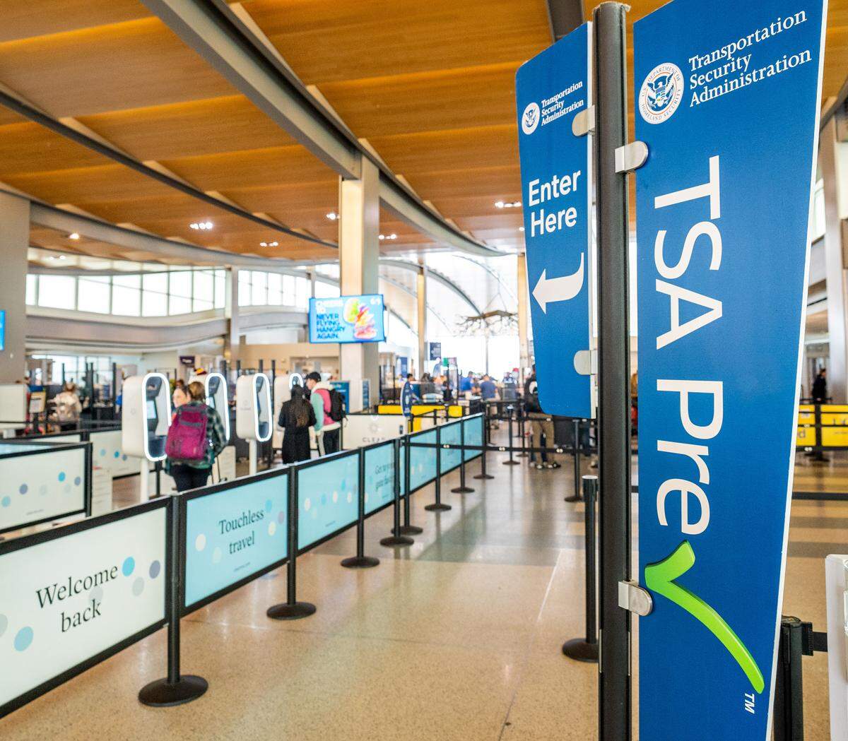 The Sacramento International Airport TSA is expecting high volumes of passengers during the holidays, December 20, 2022.