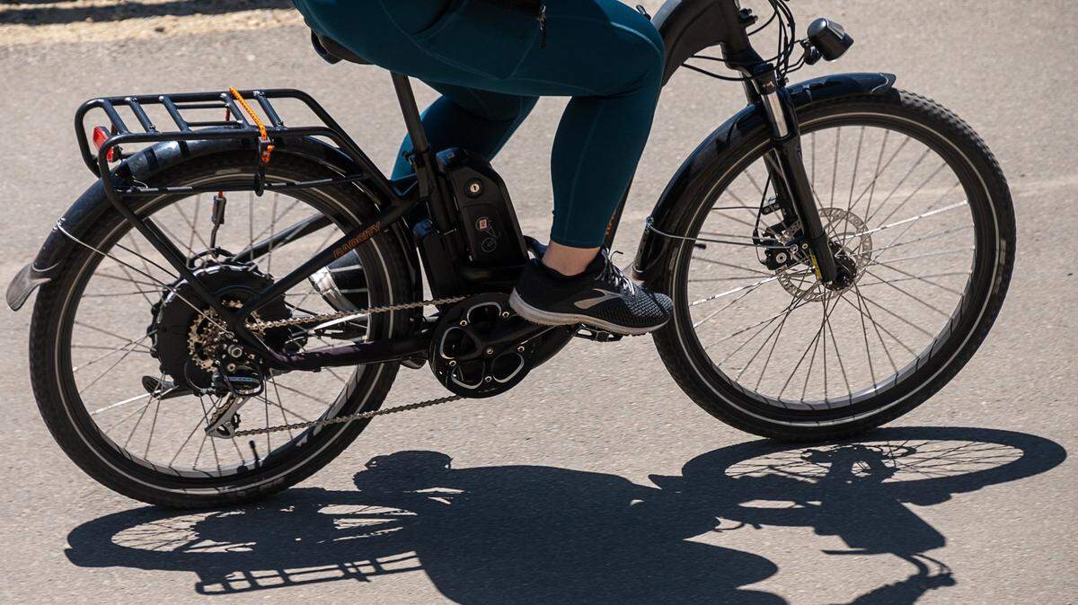 Electric bikes are rated for a top speed of 28 mph and cannot be modified to go faster.