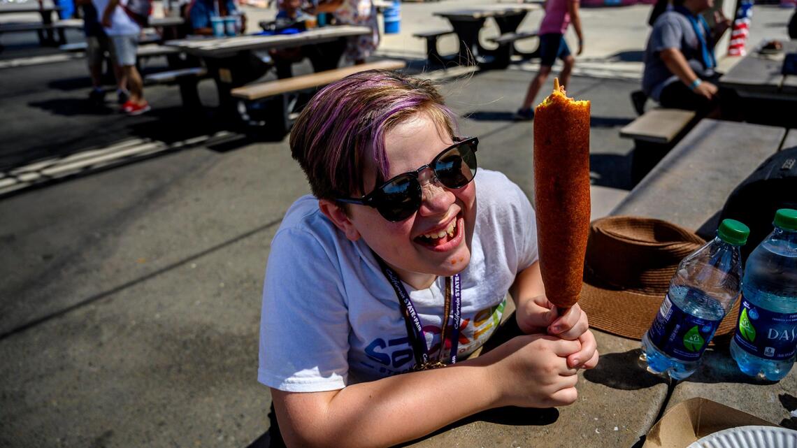 Corn dogs and chocolate tastings. Can food save the California State Fair?