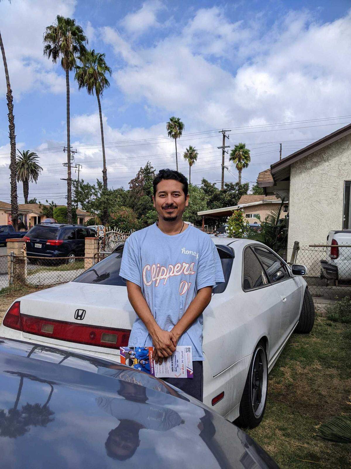 Huntington Park resident Bryan Martinez, a registered Democrat, expressed concern about the air pollution that affects his community, saying that many of his friends have asthma.