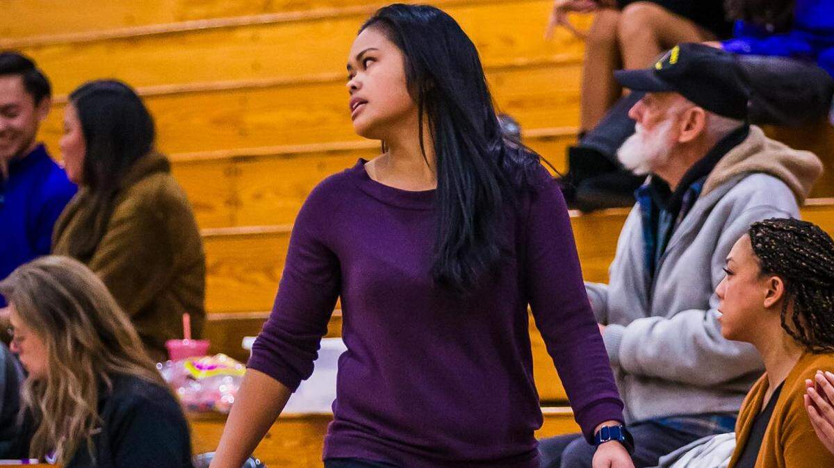 Former Franklin High School athlete Kim Manlangit serves as the varsity girls basketball coach at her alma mater and owns a physical therapy practice in Sacramento.