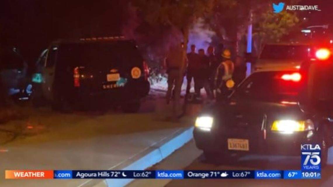 A Los Angeles County sheriff’s deputy faces drunk driving charges after fleeing a solo crash of his patrol car on his way home from work, California officials say.