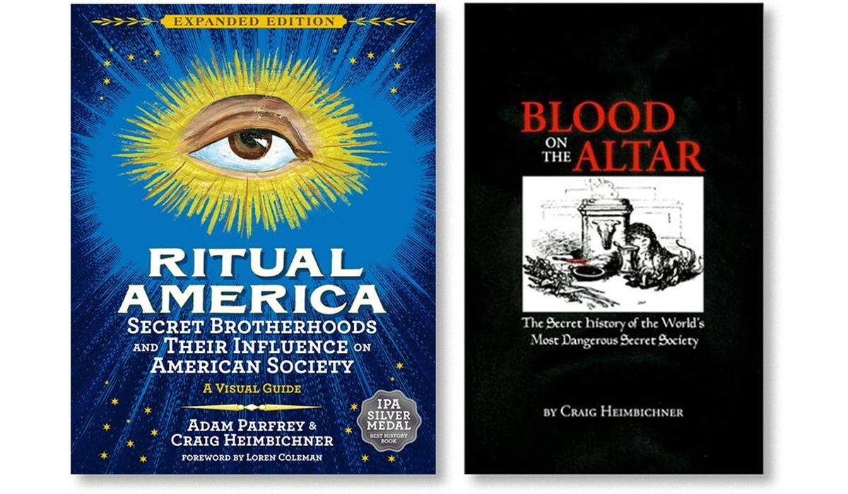 Craig Heimbichner has written two books about Freemasons and other secret societies – “Ritual America” and “Blood on the Altar” – that appear to further conspiracies about the so-called New World Order.