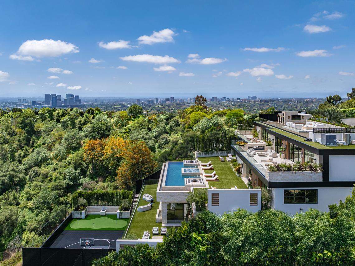 The Beverly Hills mansion spanning 15,000 square feet is on the market for $44 million.