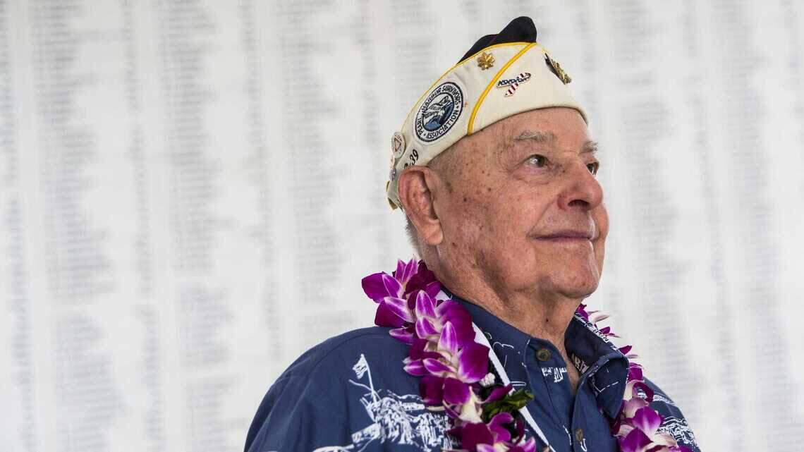 Lou Conter, last survivor of battleship targeted in Pearl Harbor, dies in California at 102