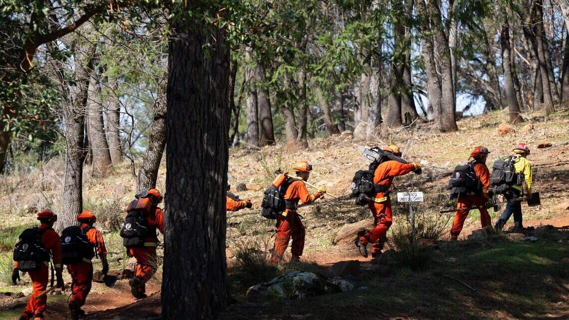 Inmate caught minutes after walking away from fire camp in El Dorado County
